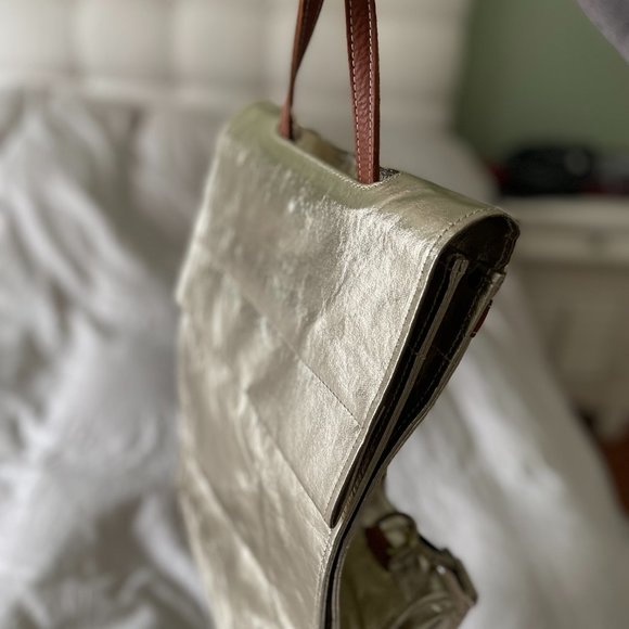 UNUSED UASHMAMA CHIARA BAG -color Platino - Picture 4 of 7